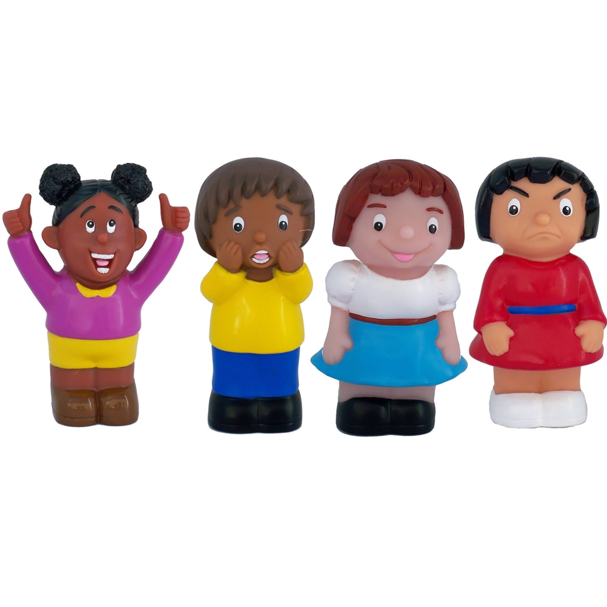 Get Ready Kids Friends with Feelings Multicultural Emotions Figurines Set